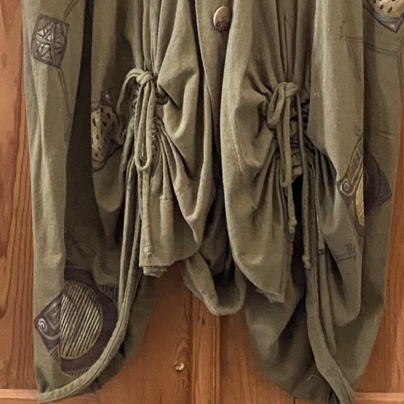 Blue Fish RARE dress Colosseum Coat in Glazed Tile Sz 2? - Picture 3 of 12